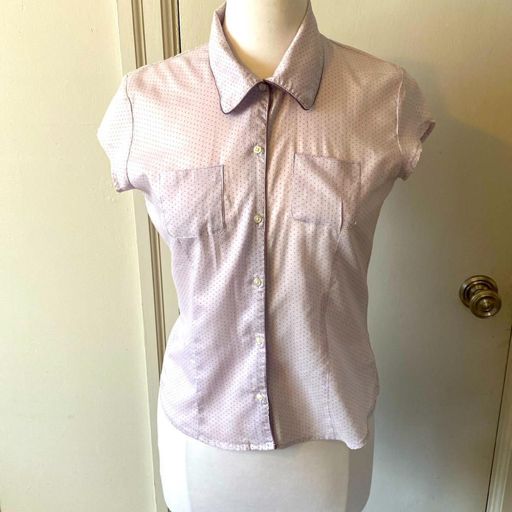 Polka dot blouse